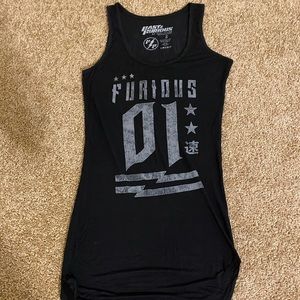 Affliction Black Dress/Cover Up